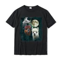 Three Llama Moon Shirt Llama T-Shirt Short Sleeve O-Neck 100% Cotton Man T Shirt Normal Tees Coupons Design