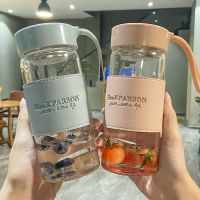 【CW】 Glass Bottle 500ml Tumbler Resistant Cups Shipping Items Drinking Kettle Wholesale