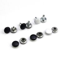 【CW】 100sets 6/8mm Metal Cap Rivets Studs Round Leather Clothing Hat Shoes Collar