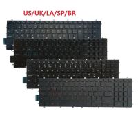 UK/US/Spanish SP/Latin LA/Brazil BR laptop Keyboard for Dell Inspiron 3580 3581 3582 3583 3584 3585