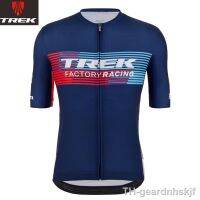 【hot】◄∈☁  2023 TREK Cycling Jersey Shirt Racing Sport Ropa Ciclismo MTB JerseyCycling Wear