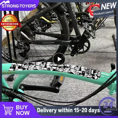 1 ~ 10 ชิ้นจักรยานโซ่ป้องกัน EV สติกเกอร์ MTB เฟรมป้องกันจักรยานสติ๊กเกอร์ป้องกันรอยขีดข่วนถนนจักรยานโซ่ยามปกจักรยาน-Shop5798325