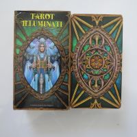 new Tarot deck oracles cards mysterious divination illuminati tarot cards for women girls cards game board game