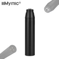 Iimymic 3Pin อะแดปเตอร์ XLR พลังงาน48V Phantom สำหรับ Sennheiser 3.5มม. แจ็คล็อคชุดไมค์ไร้สายแบบสวมคอไม่โครโฟนเครื่องดนตรีไมค์