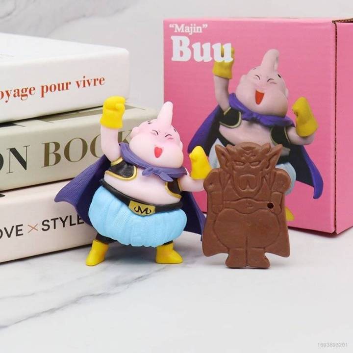 โมเดลฟิกเกอร์-ดราก้อนบอล-z-majin-buu-happy-ของเล่น-ของสะสม-สําหรับตกแต่งบ้าน