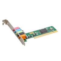 Kartu Suara PCI สเตอริโอรอบทิศทาง PCI ชิป CMI8738การ์ดเสียง5.1 LSK3825การ์ดเสียง