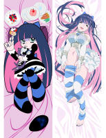 Dakimakura Anime Panty &amp; Stocking with Garterbelt Anarchy Panty Hugging Body Pillow Case Cushion Cover Woman Man Gift Big Size