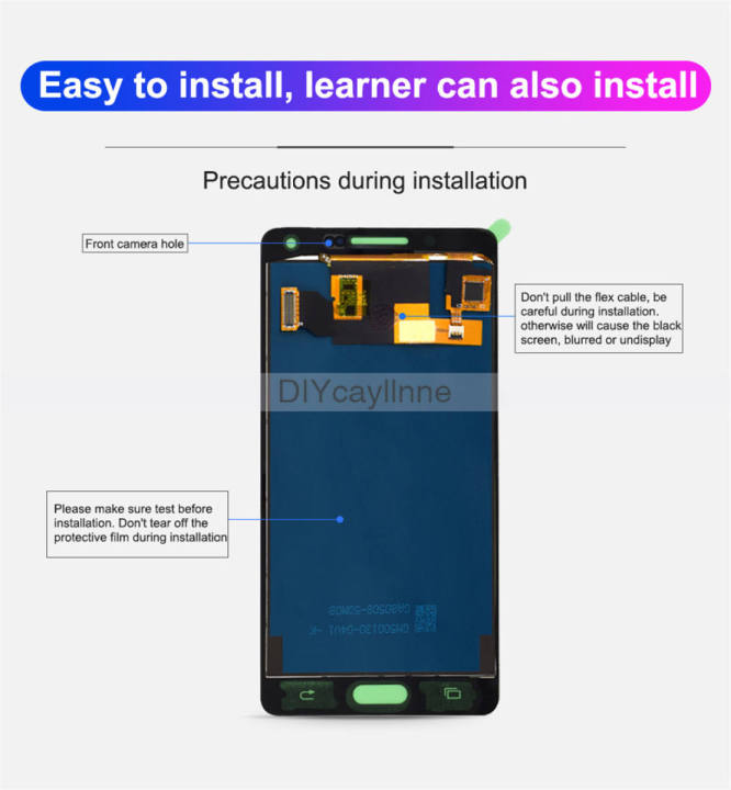 หน้าจอlcdชุดหน้าจอซัมซุงgalaxy-a5-2017-a510m-a510fd-หน้าจอสัมผัสแบบทัชสกรีนจอlcdคุณภาพaaaคุณภาพดี-ตัวป้องกันหน้าจอฟรีคลังสินค้ากรุงเทพส่งเร็วขึ้น