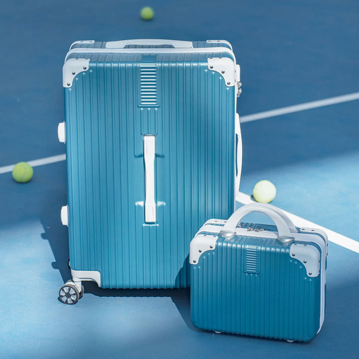 กระเป๋าเดินทาง-20-24-28นิ้ว-trolley-suitcase-กระเป๋าเดินทาซิป-กระเป๋าเดินทางล้อลาก-pc-กันน้ำ-กระเป๋าเดินทางแบบมีซิปด้วยล้อลาก-luggage-travel-bag