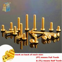 10pcs Grade 12.9 Half Round Head Plating Titanium Gold Hex Screw M2 M2.5 M3 M4 M5 Iso7380 Hex Socket Screw Length 5-30mm