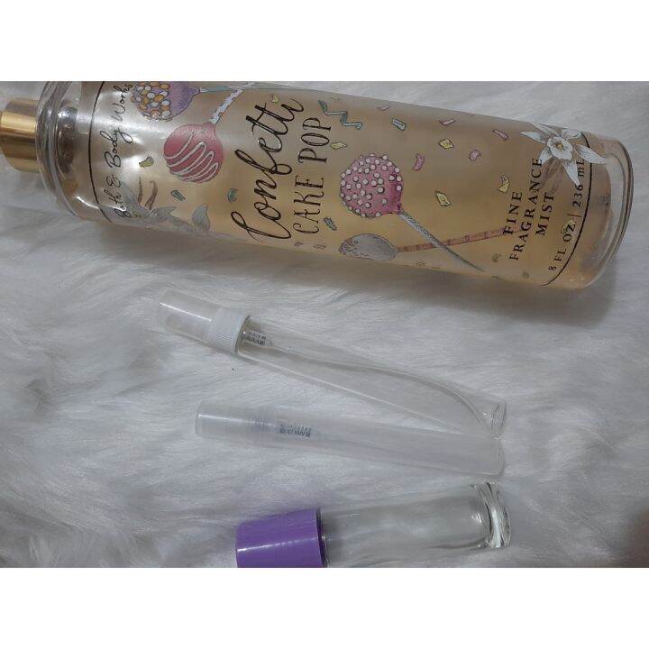 Original Bath & Body Works Confetti Cake pop Mist decant / takal