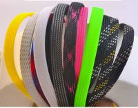 2M 3mm 30mm PET Expandable Cable Sleeve Tight Braided High Density Hardness Insulate Line Protect Wire Wrap Gland Sheath