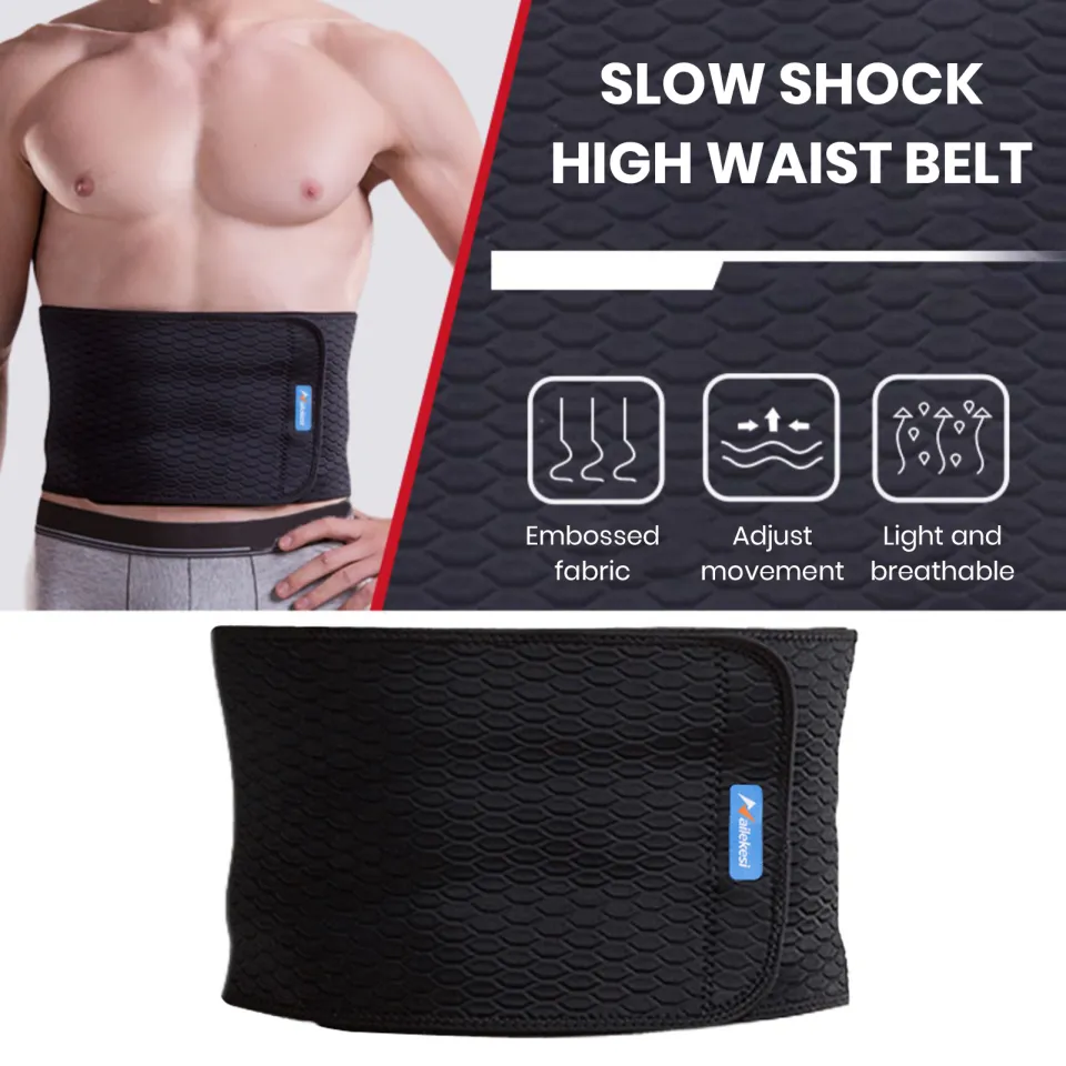 Ralapu Waist Sweatband for Weight Loss Sweat More with Waist Sweatband  Premium Waist Trimmer for Effective Fat Burning Posture Correction Ideal  for Plus Size Men Sweat Belt for Waist Training