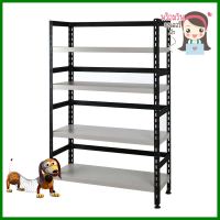 ชั้นวางของ 4 ชั้น FURDINI HOMER TYPE B 100 ซม. สีเทา4-TIER SHELVING UNIT FURDINI HOMER TYPE B 100CM GREY **หมดแล้วหมดเลย**