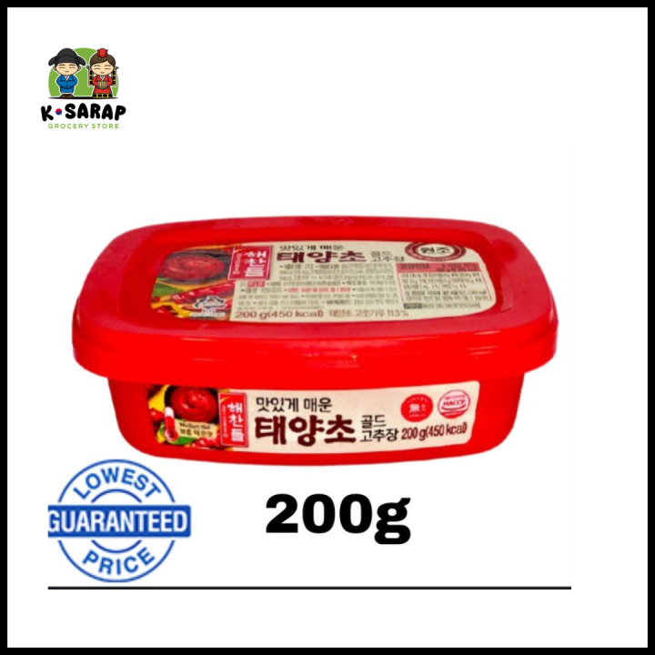 Gochujang Korean Chili paste 200g Lazada PH