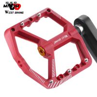 WEST BIKING Widening Bicycle Platform Pedals Anti Slip Seal Bearings Waterproof Bike Parts Accessories Cycling Flat Platform