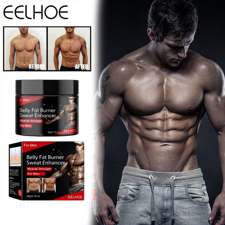 EELHOE Abdominal Firming Cream Fat Burner Sweat Enhancer Belly Body Shaping Slimming Cream
