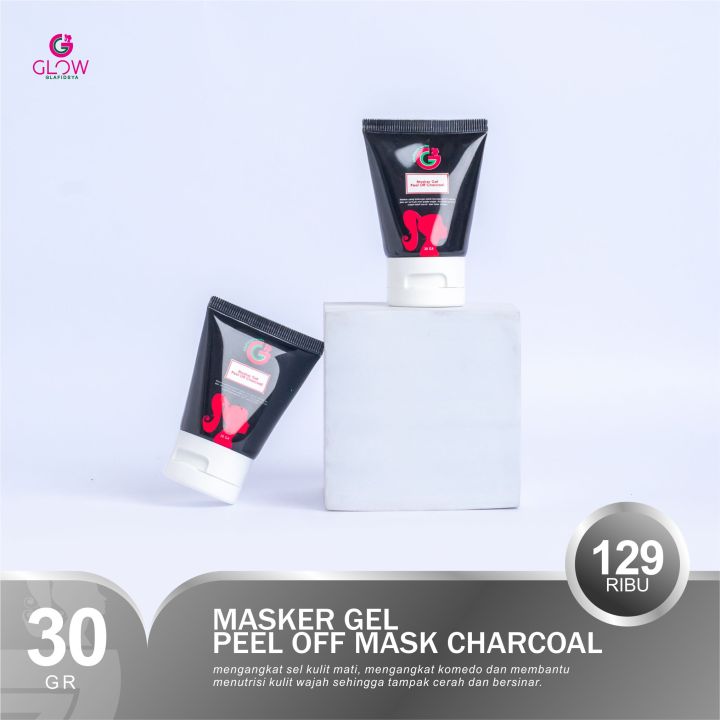 Masker Wajah Peel Off Charcoal Glafidsya Lazada Indonesia