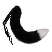 UHH Animal Costume Tail Japanese Style Faux Fox Tail Belt Adjustable Cat