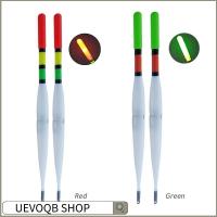 UEVOQB SHOP 2Pcs เนื้อเพลงความหมาย: ลงในน้ำสดใส ตกปลาแบบลอย ตกปลากลางคืนตกปลา พลาสติกทำจากพลาสติก แท่งไฟ LED ของใหม่ การดึงดูดปลา ตกปลากลางคืนตกปลา ปลาปลาปลา