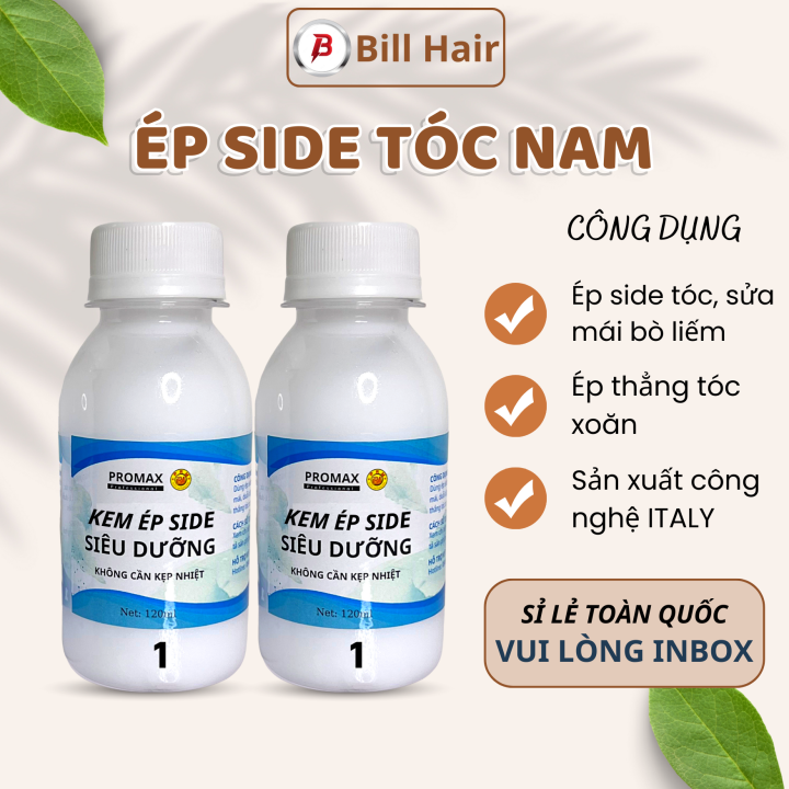 Thuốc Ép Side Tóc Cao Cấp Cho Tóc Nam Bung Xòe 400mlx2  Shopee Việt Nam