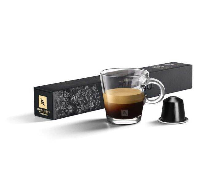 Nespresso Ristretto Intense Ground Coffee เนสเพรสโซ ริสเทรสโต แคปซูล