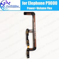 Elephone P9000 Button Flex Cable 100% Original Power + ปุ่มปรับระดับเสียง Flex Cable อะไหล่ซ่อมสําหรับ Elephone P9000 Ltie Side