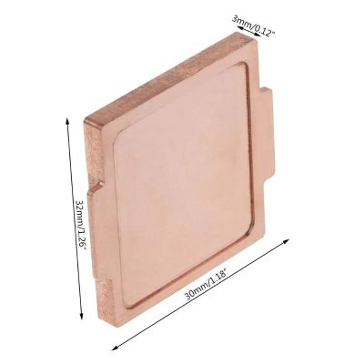 for 6700K 7700K 8700K 115x Interface CPU Cool Pure Copper Cover Ihs Overclocking Cooling Fin Heat Radiation Opener