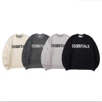 xxReady Stockxx High Street FOG ESSENTIAL new loose round neck pullover knitted sweater