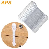 ™ 10pcs/Lot Baby Kids Safety Care Plastic Locks Cabinet Cupboard Toilet Safety Locks Straps Infant Baby Protection Drawer Door