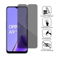 (ร้อน) ป้องกันการแอบกระจกนิรภัยสำหรับ OPPO A5 A9 2020 AX5 AX7 A52 A92 A53 A53s A54 A55 A95ความเป็นส่วนตัวฟิล์มป้องกันหน้าจอปก