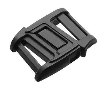 Black Fidlock V-Buckle + Pull Tab 40mm - Magnetic Tactical Connector  Fastener