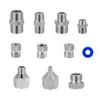 Airbrush Adapter Kit Multifunctional Anti-Rust Coupling Connectors 11pcs Airbrush Fittings High Hardness Coupler Set Good Toughness Airbrush Parts Adapter Kit awesome