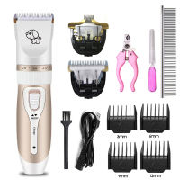 C6 Professional Dog Hair Trimmer สัตว์ Grooming Clipper เครื่องตัดเครื่องโกนหนวดไฟฟ้าเครื่องตัดหญ้า Clipper 18650 Battery