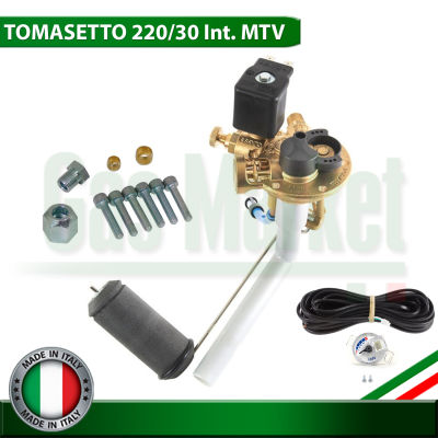 มัลติวาวล์ Tomasetto วาล์วใน 220/30 พร้อม นาฬิกา -  Tomasetto Internal MTV 220/30 + ฺLevel sensor