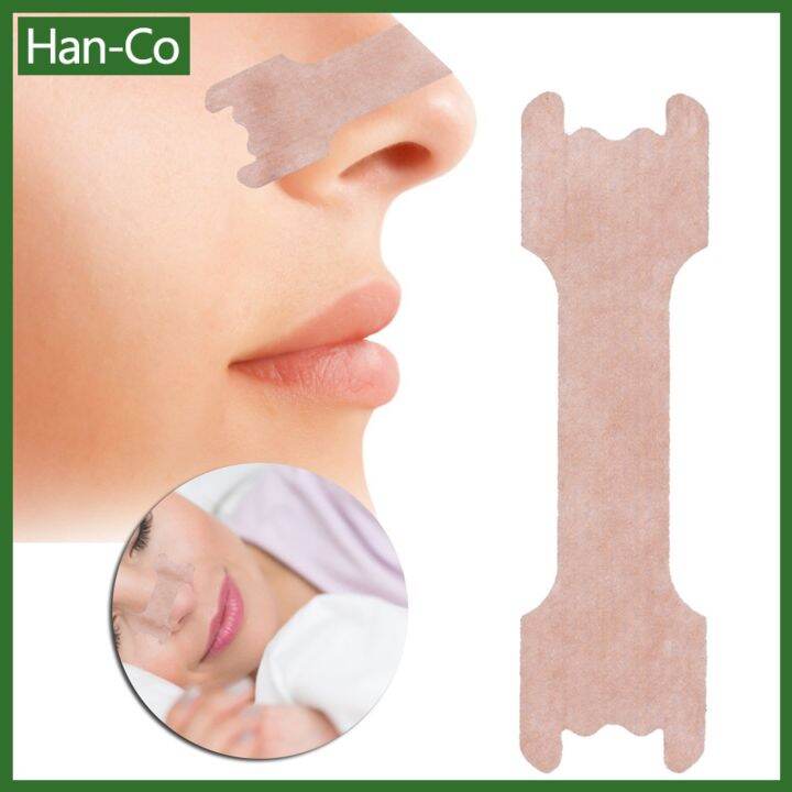 [HanCo] 100Pcs Anti Snoring Nasal Strips Help Breathing Stop Snore