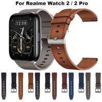 สายหนังสำหรับ Realme Watch 2 / 2 Pro,สายรัดข้อมือ22มม. สายนาฬิกาข้อมือสำหรับ Realme Watch S/S Pro อุปกรณ์เสริมสายรัด