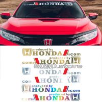 Hot New Car Body Reflective Laser Emblem Sticker Auto Windshield Decorative Badge Decal for Honda Civic City Odyssey zhi