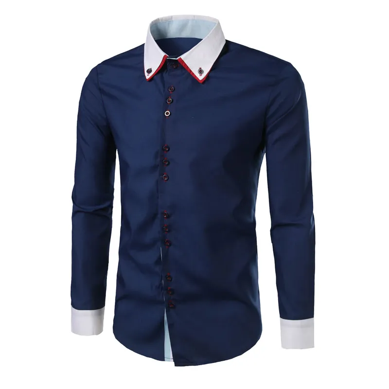 different color cuff shirts