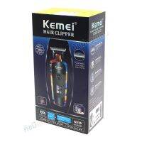 ใหม่ Kemei แบตตาลี่ยน KM-MAX5059 ปัตตาเลี่ยน ตัดผม แกะลาย โกนหนวด หน้าจอ LCD อุปกรณ์ตัดผม รองหวี6เบอร์ พร้อมส่ง