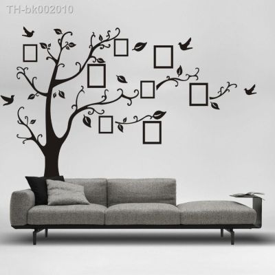 ㍿♙☑ Hot Sale 50x70cm Large Photo Tree Wall StickersHome Decor Living Room Bedroom DIY 3d Wall Art Decals Family Frame Murals Decor