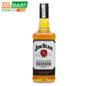 Jim Beam White Bourbon Whiskey 40% chai 750ml