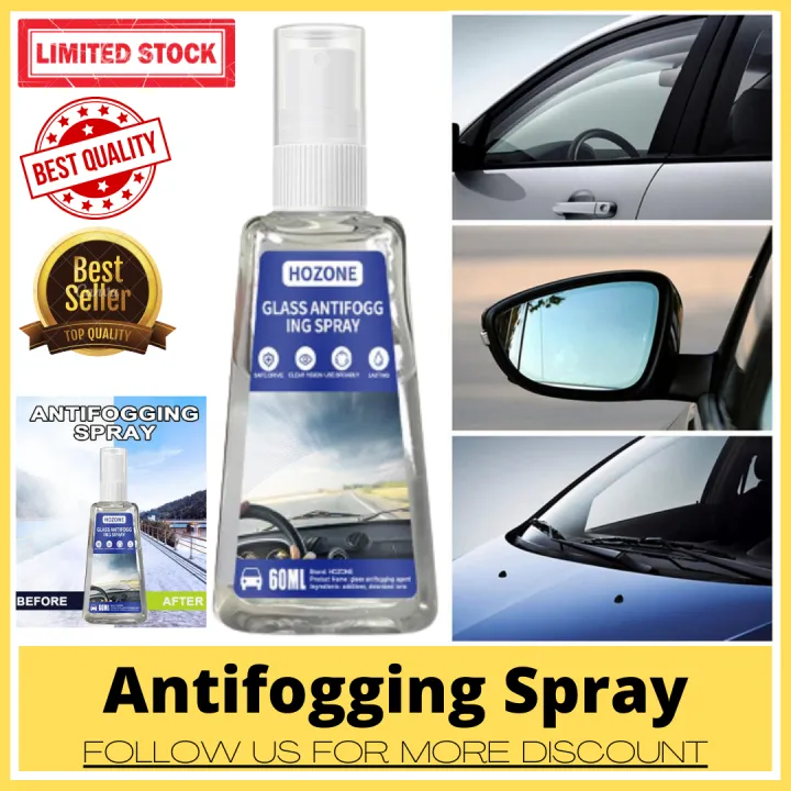 [ 5X EFFECTIVE ANTI FOG ] 30ml automobile Glass Antifogging Agent Long