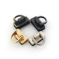 【YF】 2pcs Fashion Metal Bag Side Edge Hang Buckle Clip With D Rings for Leather Craft Strap Belt Handle Shoulder AccessoriesTH