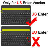 【cw】K480 Keyboard Cover for K 480 Wireless Transparent Clear Black EU US Film Silicone TPU Case Slim Thin English 1