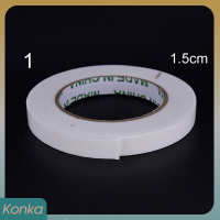 ✨ Konka 1ม้วนสีขาวแข็งแรงสองด้านเหนียวเทปโฟม Double Faced adhesive CRAFT