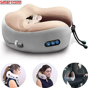 Electric Neck Massager, U-shaped Cervical Massager With Durable Memory  Foam, Massage Pillow For Deep Tissue Kneading And Relaxation, Ideal For  Airplane, Car, Travel, Office And Home, Single Node Version