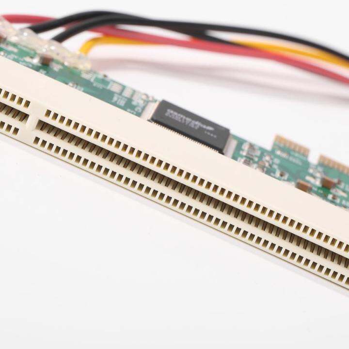 pci-x1ด่วนไปยัง-pci-การ์ดตัวยกขยายได้-x16ด่วนพร้อมขั้วต่อพลังงาน4pin