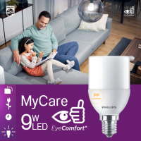 Philips หลอดไฟ LED Bright 9W รุ่น MyCare