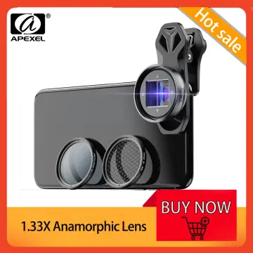 apexel hd 1.33 x anamorphic lens